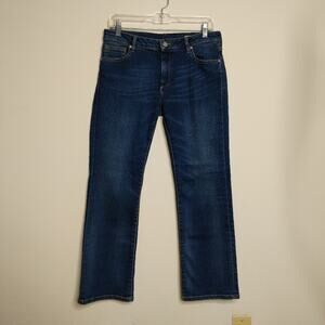 Reiko Blue Paula Jeans Denim Whiskering Fading 29